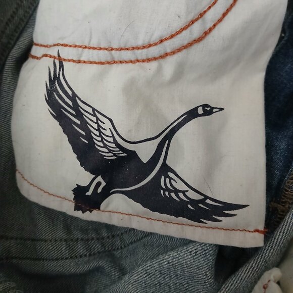 Eddie Bauer Jeans Size 6 Boyfriend Mid Rise Washed Indigo Blue Denim Stretch - Picture 8 of 12